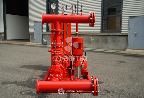 Energy Efficient Fire Pump for Reduced System Energy Consumption