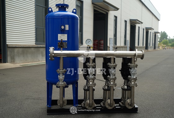 Stainless Steel Fire Pressure System for Continuous Pipeline Pressure Control