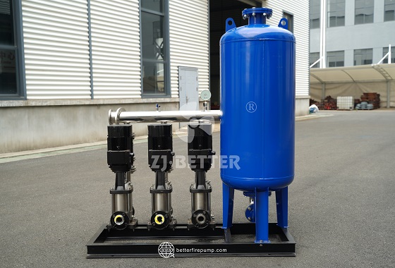 Stainless Steel Fire Pressure System for Continuous Pipeline Pressure Control