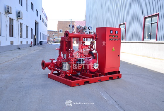 Diesel Engine Fire Pump for Continuous Operation During Power Outages