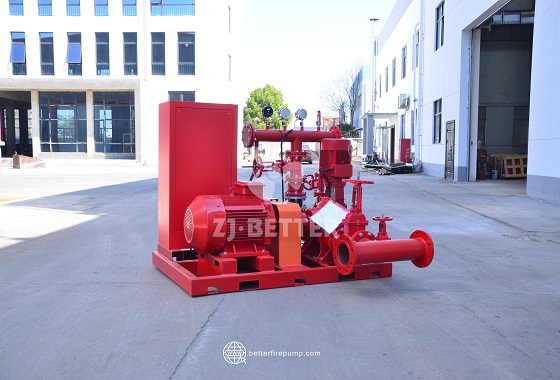 Diesel Engine Fire Pump for Continuous Operation During Power Outages