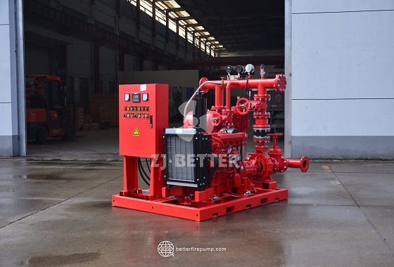 Smart Automatic Diesel Fire Pump for Power-Outage Fire Protection