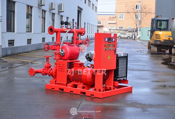 Smart Automatic Diesel Fire Pump for Power-Outage Fire Protection