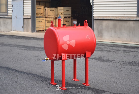 Smart Fire Pressure Storage Tank for Continuous Water Supply Control