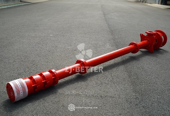 Industrial Deep Well Fire Pump for Continuous Heavy Duty Operation