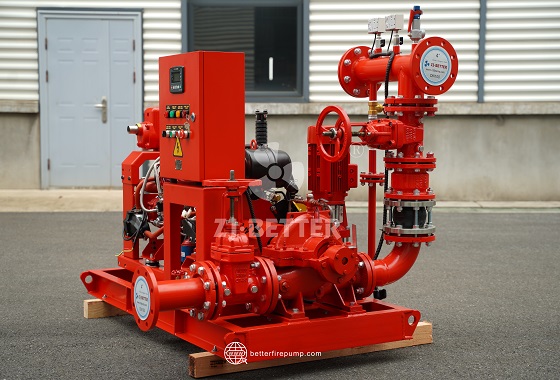 High Pressure Fire Pump Unit for Complex Fire Pipeline Systems