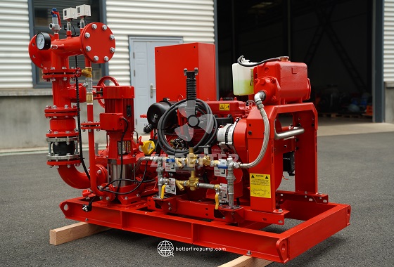 High Pressure Fire Pump Unit for Complex Fire Pipeline Systems