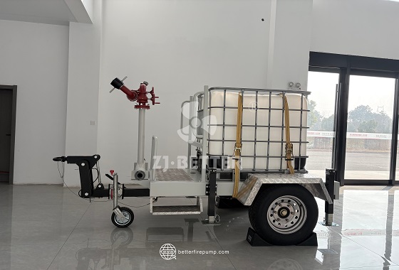 Towable Firefighting Unit for Complex Emergency Fire Operations