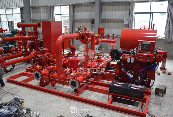 Heavy Duty Industrial Fire Pump for Continuous Firefighting Operations