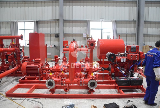 Heavy Duty Industrial Fire Pump for Continuous Firefighting Operations