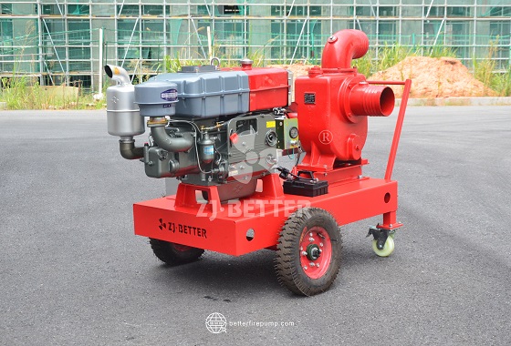 Multi Function Mobile Fire Pump for Mining and Construction Rescue