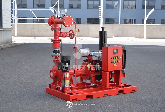 Low Noise Fire Booster Pump for Hospitals and Educational Facilities