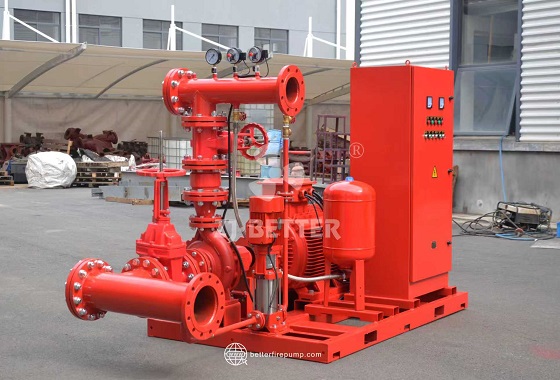 Efficient Electric Fire Pump System with Precise Pressure Control