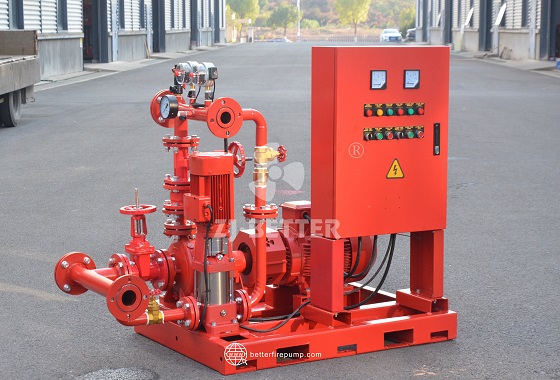 Low Vibration Fire Pump System for Improved Operational Stability