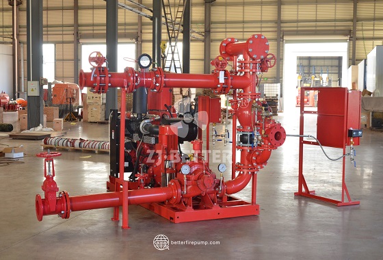 Industrial Diesel Fire Water Supply System for Enhanced Project Safety