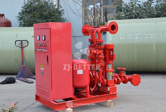 Electric Centrifugal Fire Pump Units Ensure Stable and Continuous Fire Water Supply