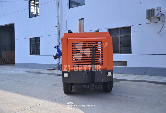 Diesel Powered Mobile Fire Pump Equipment for Fire Protection and Flood Control
