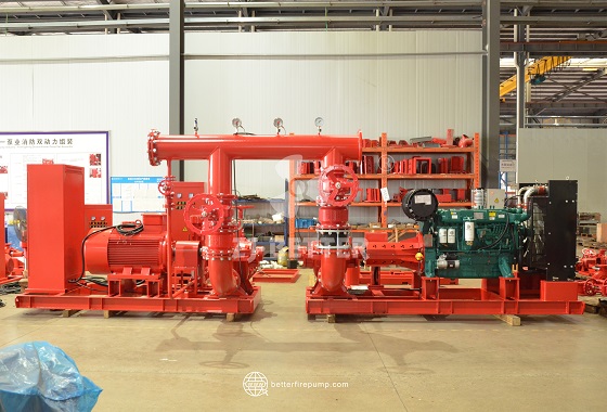 Duty and Standby Fire Pump System for Improved Operational Continuity