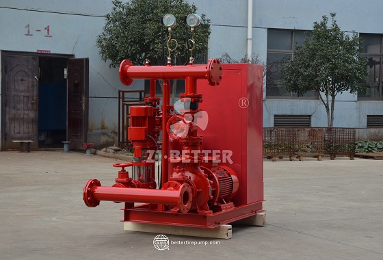 Vertical Multistage Jockey Pump Units for Continuous Fire System Pressure Stability