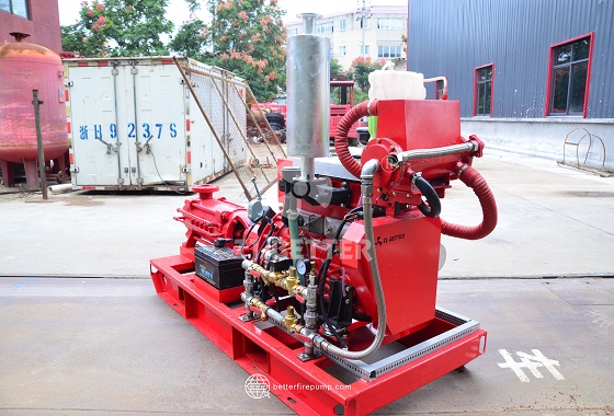 High-Pressure Horizontal Multistage Fire Pumps for Long-Distance Emergency Water Supply