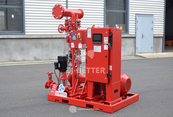 Energy Saving Fire Jockey Pump for Modern Fire Protection Systems