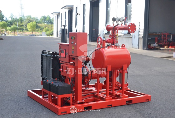 Diesel Fire Water Pump with Intelligent Pressure Maintenance Technology