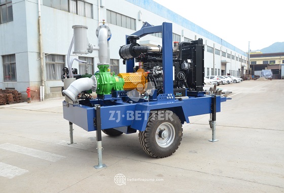 Mobile Trash Pumps for Handling Debris-Laden Water in Harsh Environments