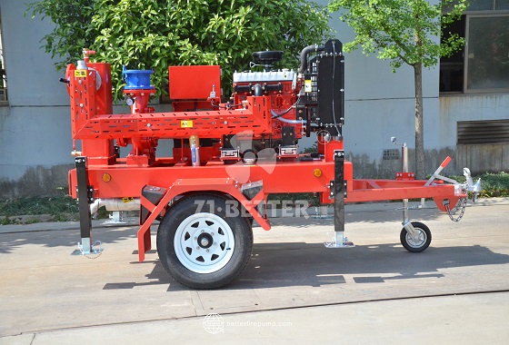 High Head Diesel Pump Units Designed for Challenging Construction Dewatering Tasks