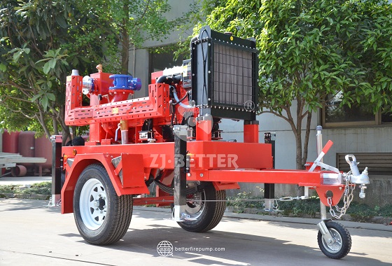 High Head Diesel Pump Units Designed for Challenging Construction Dewatering Tasks