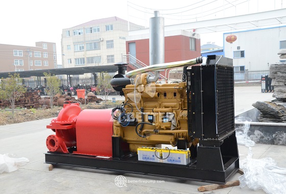 High-Capacity Diesel Fire Pump Systems Meet Intensive Fire Water Supply Demands