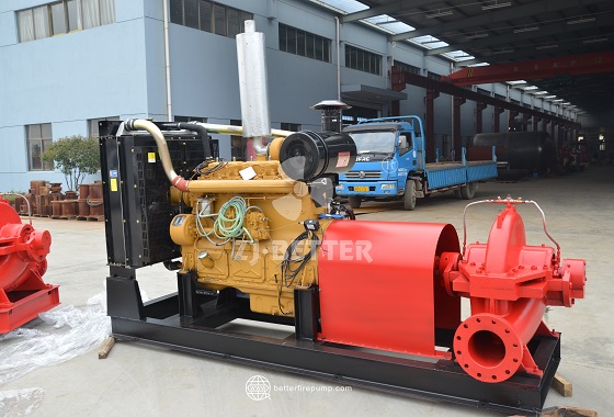 High-Capacity Diesel Fire Pump Systems Meet Intensive Fire Water Supply Demands