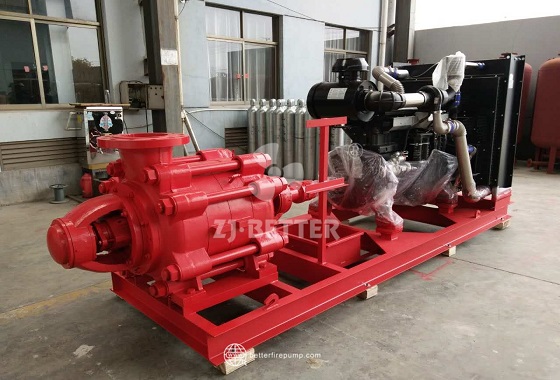 Multistage Fire Pump Equipment Improves Fire Safety in Large Industrial Facilities