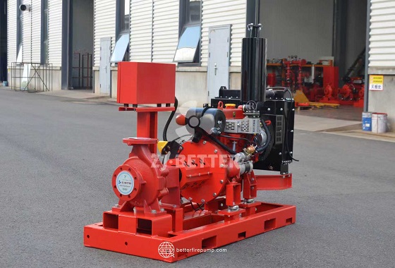 Long Runtime Diesel Fire Pump for Extended Emergency Missions