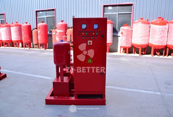 Automatic Fire Pressure Stabilization Equipment for Commercial Buildings
