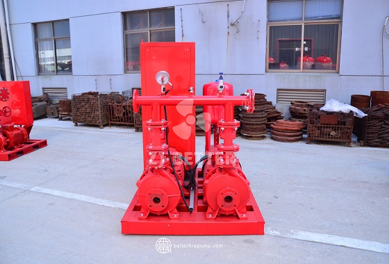 Automatic Fire Pressure Stabilization Equipment for Commercial Buildings
