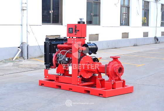 Industrial Diesel Driven Fire Pump Package for Reliable Operation