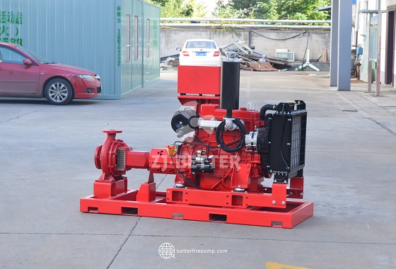 Industrial Diesel Driven Fire Pump Package for Reliable Operation
