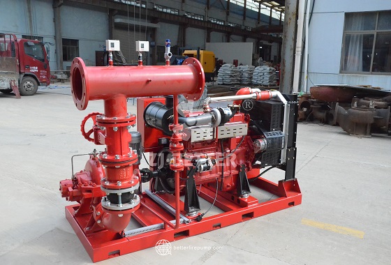 Complete Diesel Fire Pump Units for Enhanced Fire Protection in Large Buildings