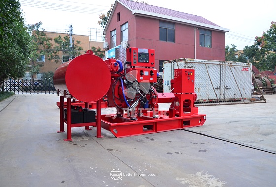 Diesel-Powered Split Case Fire Pump Systems Deliver Stable and Efficient Fire Water Supply
