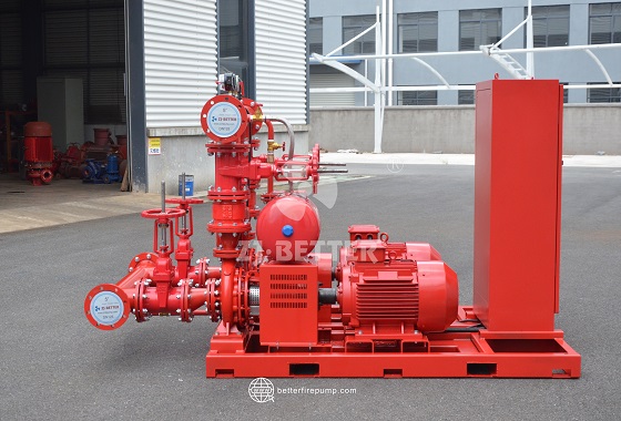Electric Fire Protection Pump with Intelligent Water Pressure Management