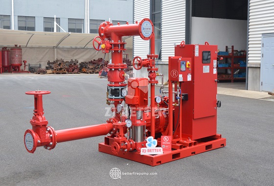 Diesel Fire Pump Set with Jockey Pump for Reliable Fire Water Supply