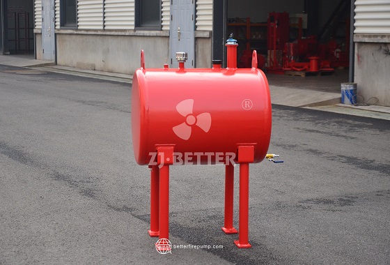 Diaphragm Fire Pressure Tank with Water-Air Separation for Enhanced Pressure Stabilization