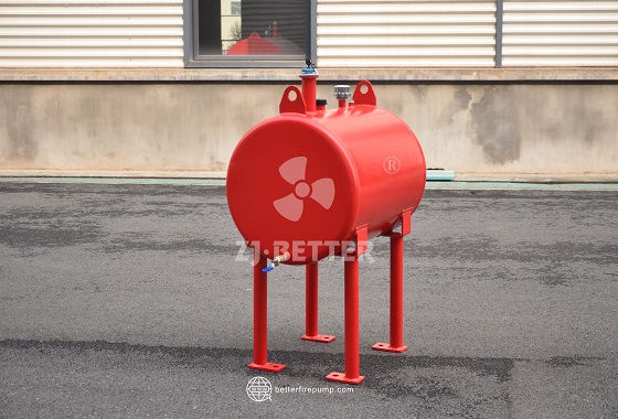 Diaphragm Fire Pressure Tank with Water-Air Separation for Enhanced Pressure Stabilization