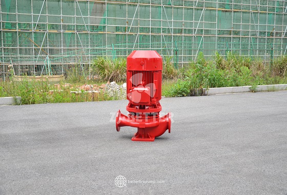Vertical Electric Fire Pump with High-Efficiency Impeller for Improved Hydraulic Performance