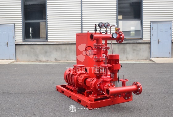 Fire Pump Pressure Stabilizing Package with Pressure Tank and Jockey Pump