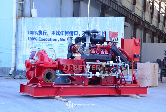 Diesel End Suction Fire Pumps Combine Hydraulic Water Transfer with Independent Power Operation
