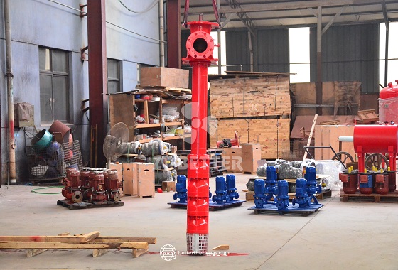 Vertical Deep Well Turbine Fire Pump for Complex Fire Water Source Conditions