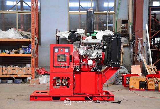 High-Performance Diesel Fire Pump Drive Units for Large Fire Water Supply Projects