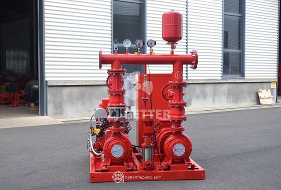 Diesel-Powered Fire Pump Set with Efficient Centrifugal Pump and Pressure Regulation