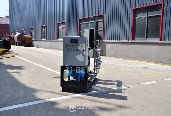 Electric Fire Pumps with Vertical Multistage Jockey Pumps Adapt to Small Capacity System Requirements